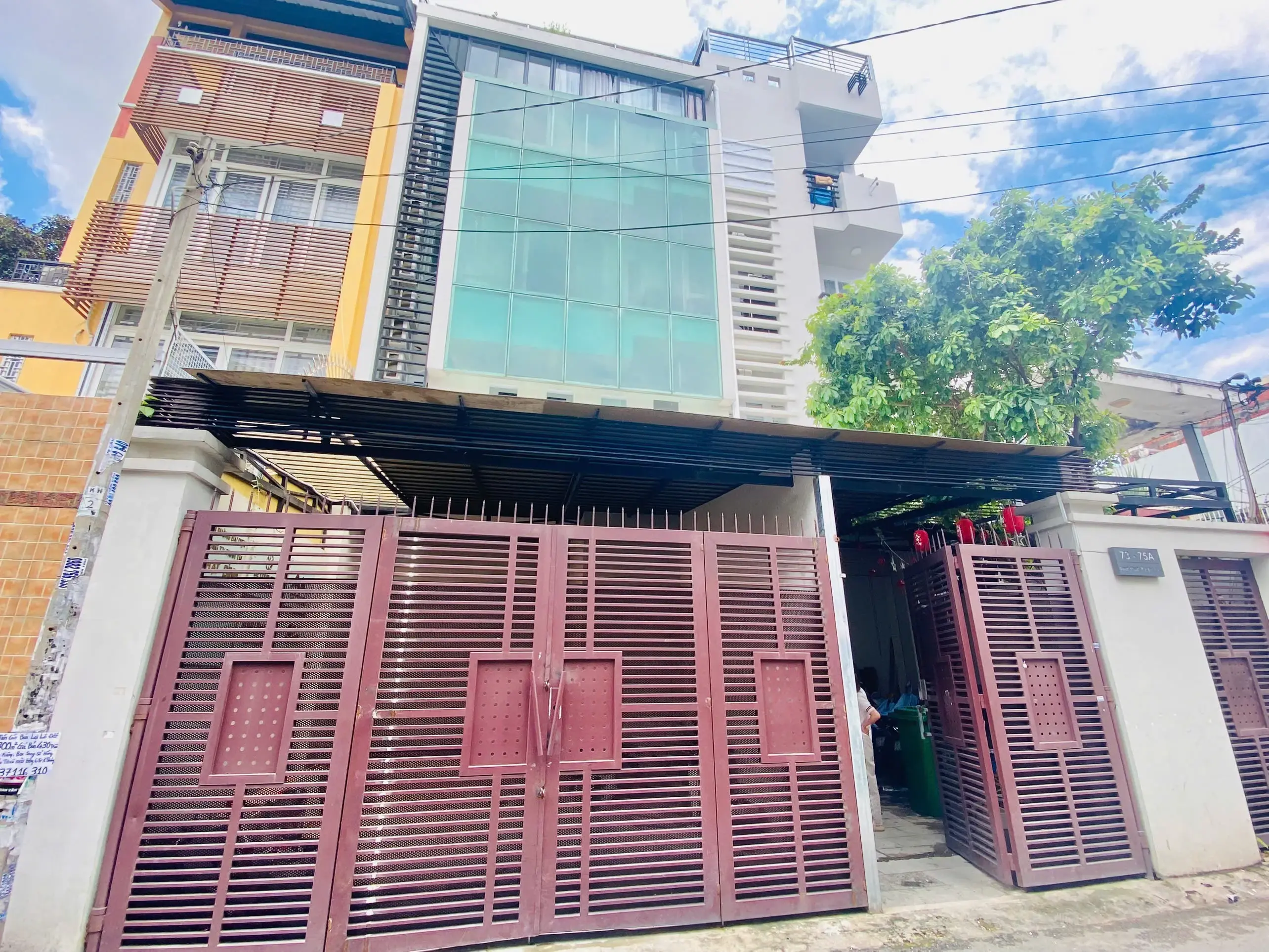 Cho Thuê Tòa Nhà 73-75A Nguyễn Khuyến, Bình Thạnh – Hầm 3 Lầu