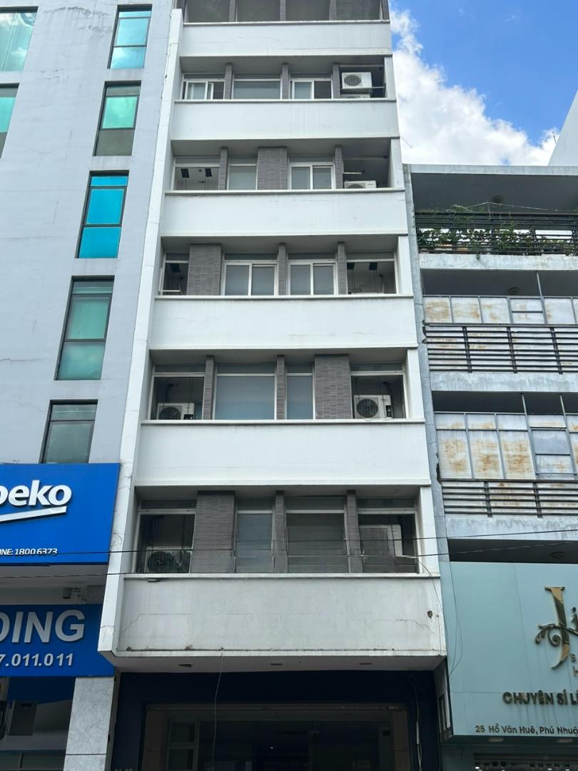 Cho Thuê Tòa Nhà 21-23 Hồ Văn Huê, Phú Nhuận – Hầm 7 Tầng Có Thang Máy