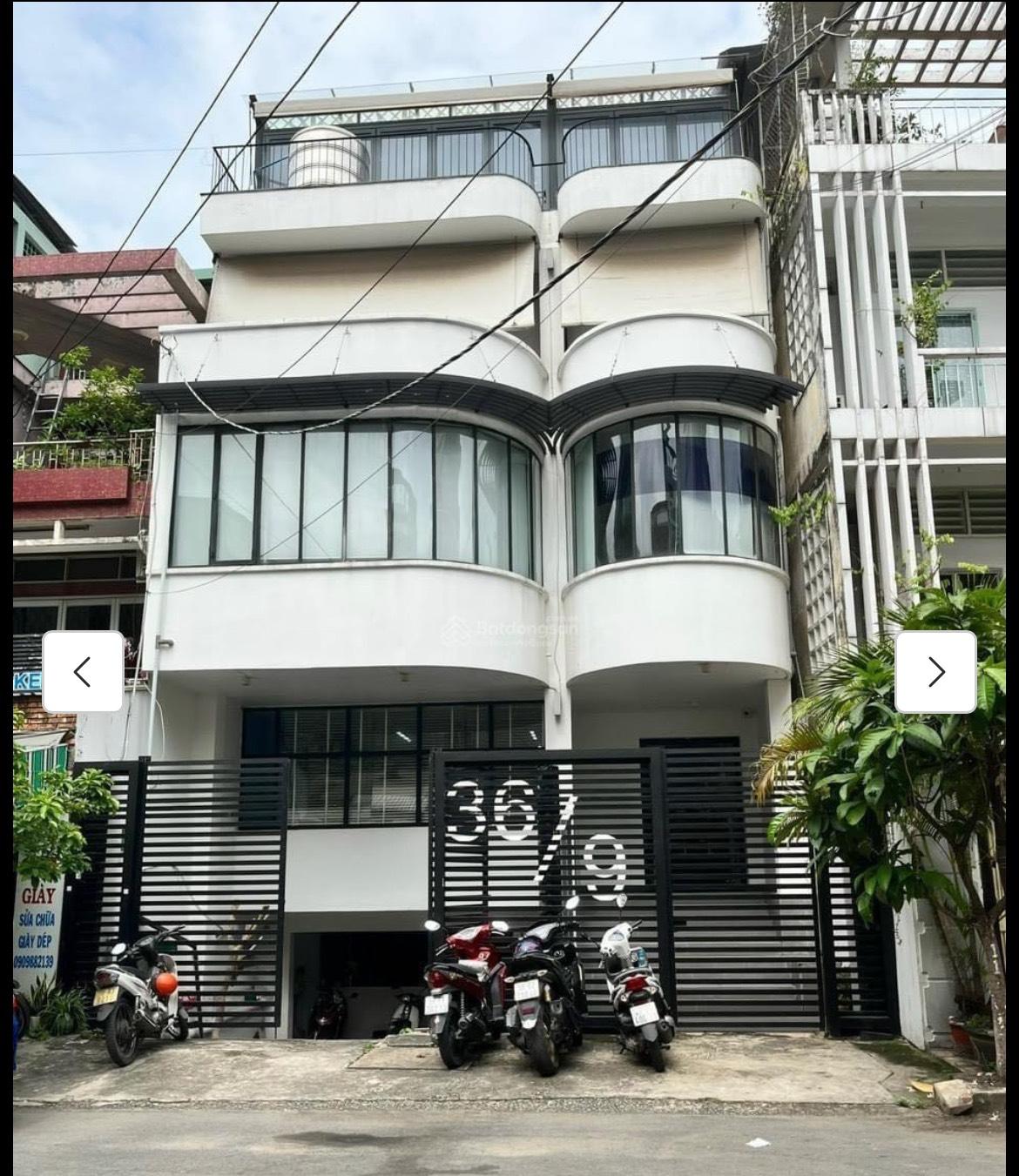 Cho Thuê Tòa Nhà 36/9 Nguyễn Gia Trí, Bình Thạnh – Hầm, 3 Lầu, Diện Tích 8x20m