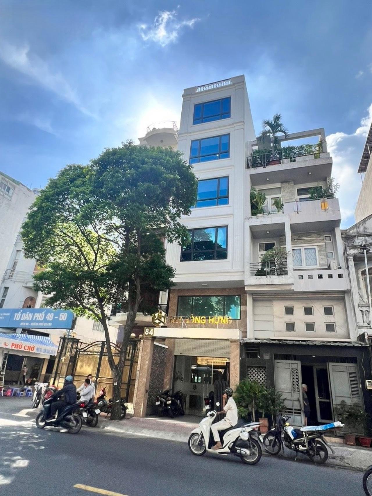 Cho Thuê Tòa Nhà 84 Phổ Quang, Quận Tân Bình – Thang Máy, PCCC