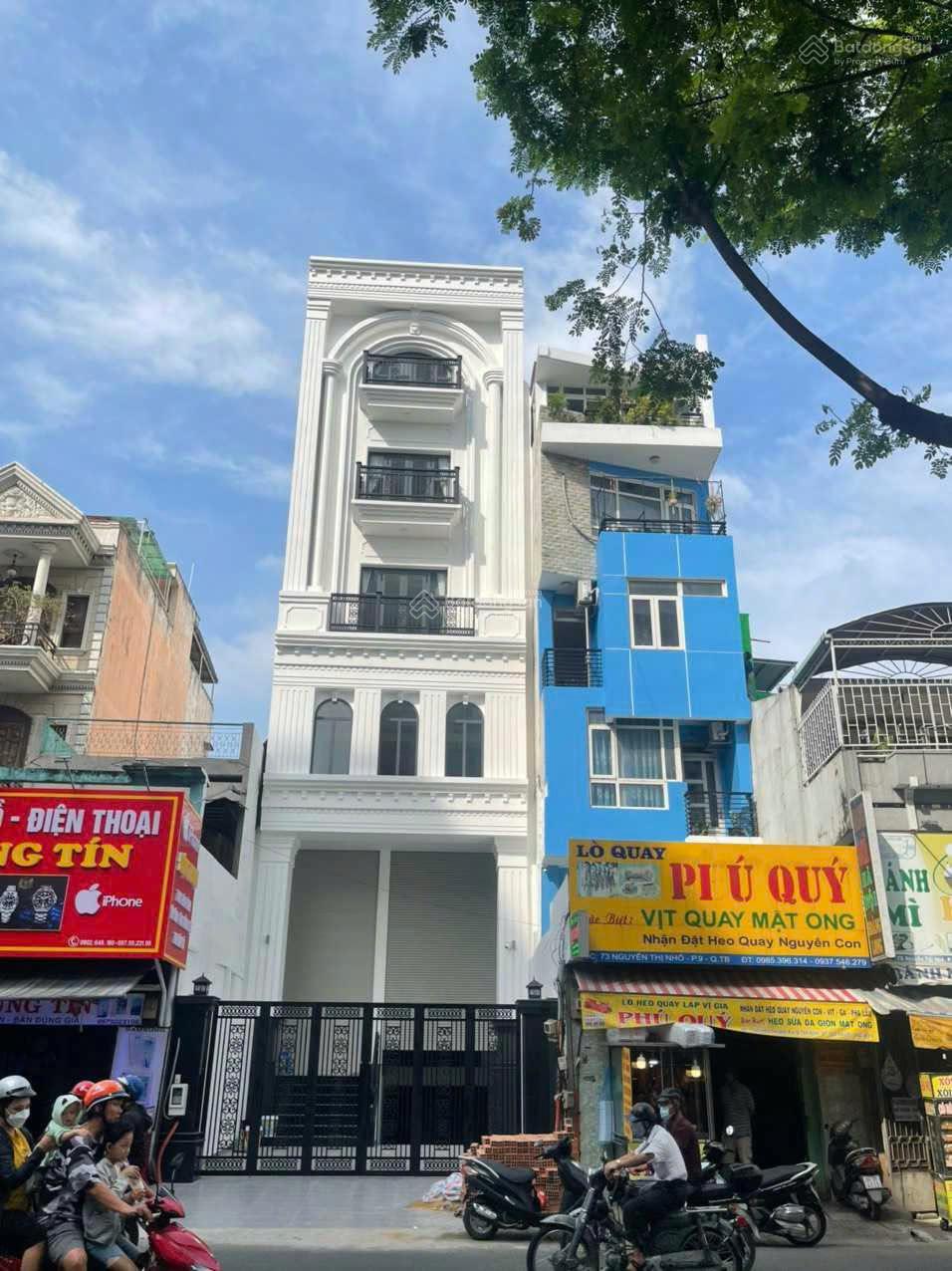 Cho Thuê Tòa Nhà 71 Nguyễn Thị Nhỏ, Quận Tân Bình – Hầm, 5 Lầu, Thang Máy