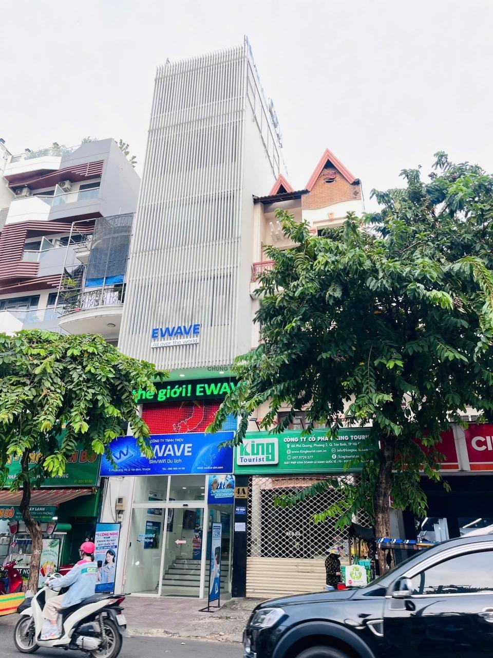Cho Thuê Tòa Nhà Văn Phòng 6 Phổ Quang, Quận Tân Bình – 4 Tầng, Thang Máy, Đạt Chuẩn PCCC