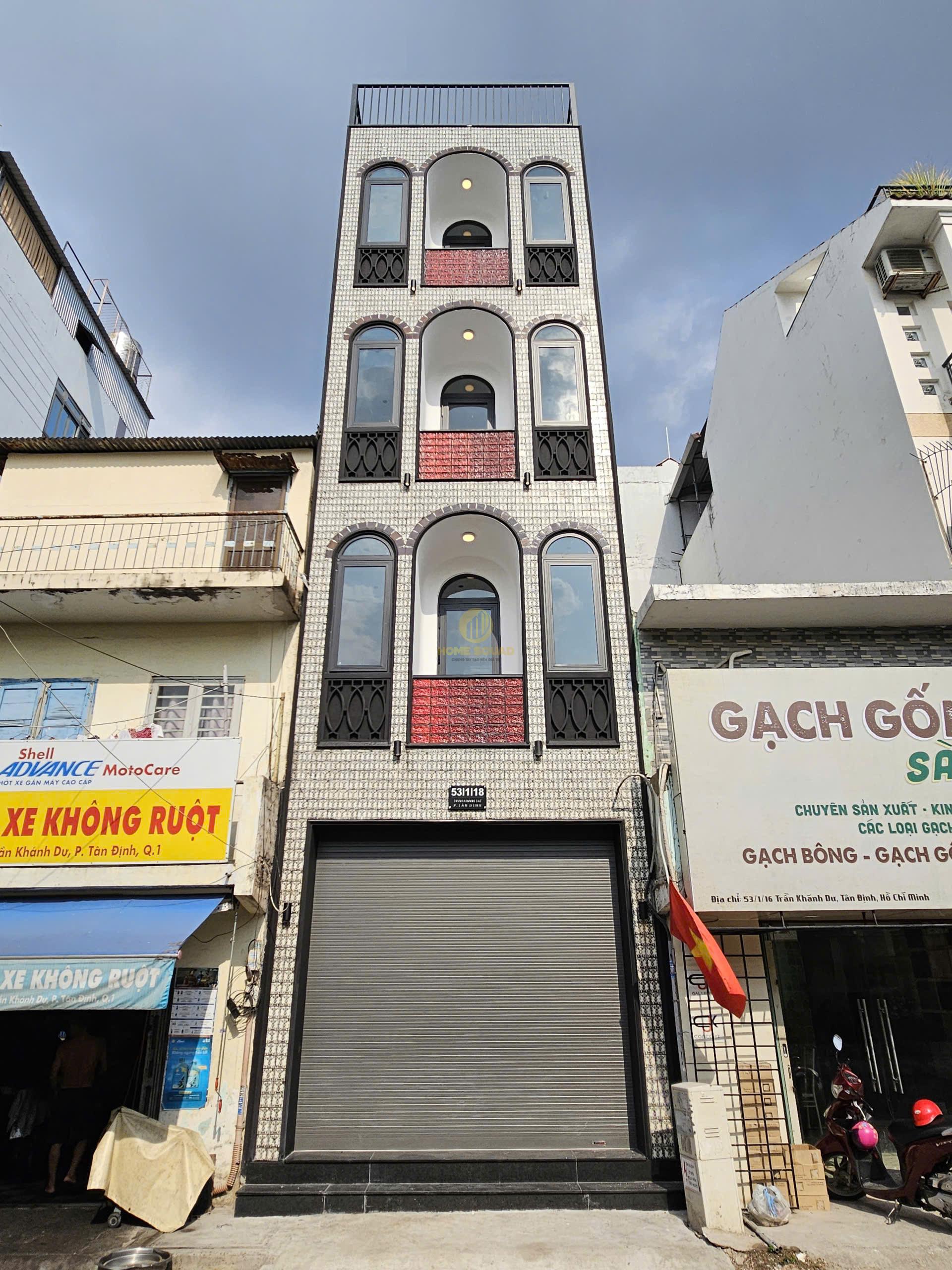Cho Thuê Nhà 53/1/18 Trần Khánh Dư, Phường Tân Định, Quận 1 – 1 Trệt 3 Lầu Có Thang Máy