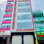 Cho thuê tòa nhà 334-336 Tân Sơn Nhì Tân Phú – hầm 6 tầng, nở hậu 16m