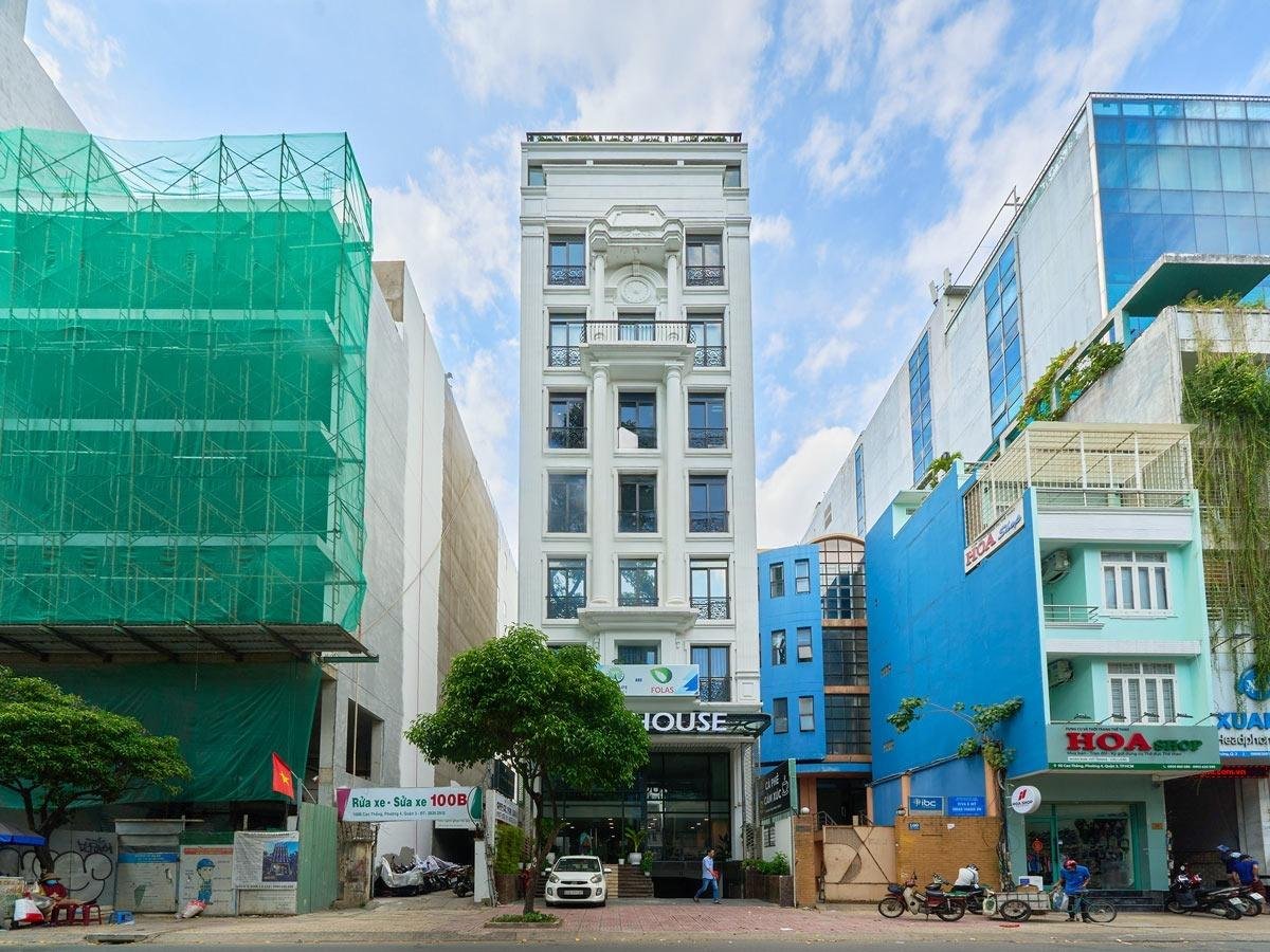 Cho Thuê Tòa Nhà 100A Cao Thắng, Phường 4, Quận 3 – Hầm, Lửng, 6 Lầu, Sân Thượng