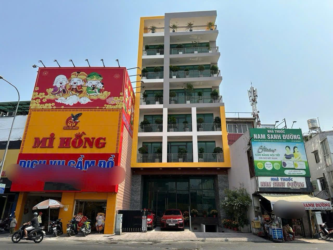 Cho thuê tòa nhà 2 mặt tiền Xô Viết Nghệ Tĩnh Bình Thạnh – 3.087m²