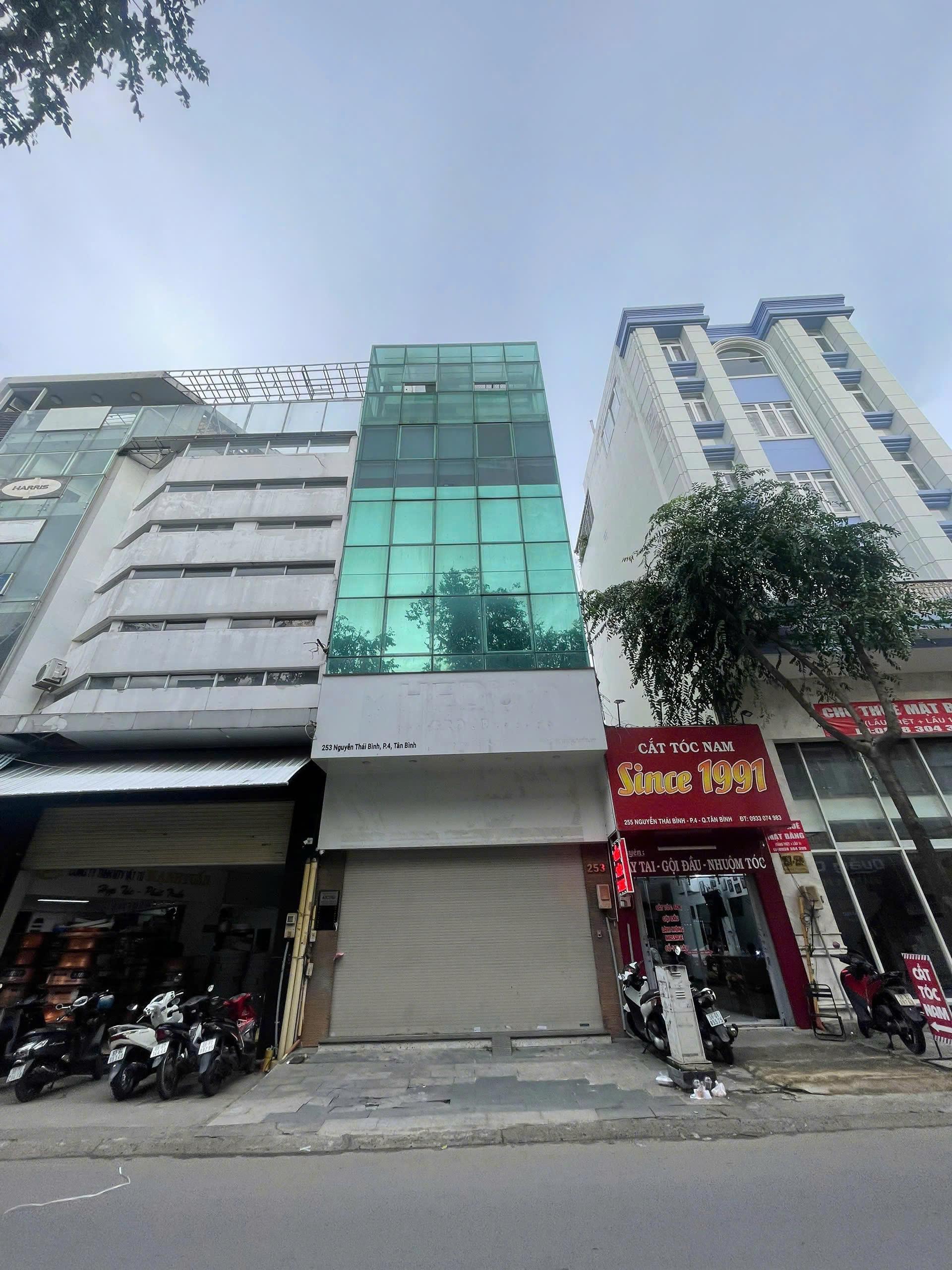 Cho Thuê Tòa Nhà 253 Nguyễn Thái Bình, Quận Tân Bình – 1 Trệt 5 Lầu