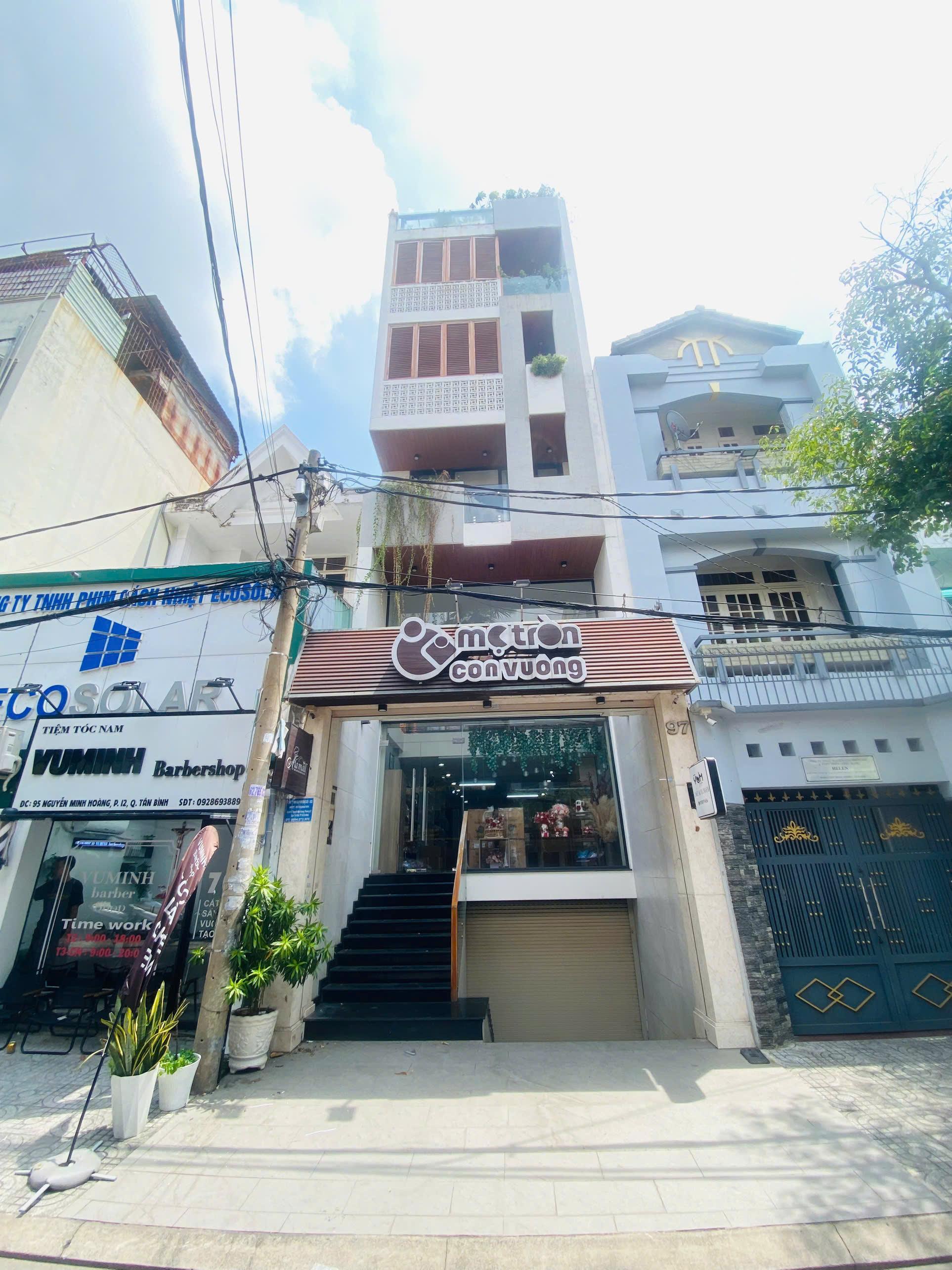 Cho thuê tòa nhà 97 Nguyễn Minh Hoàng, Tân Bình – Hầm 4 Lầu, Thang Máy