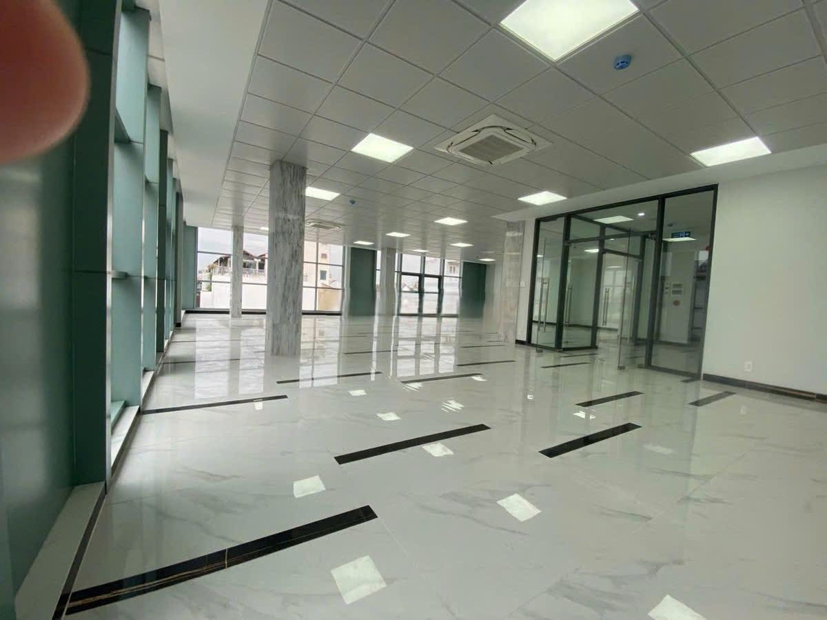 Cho thuê tòa nhà 62/6-8-10 Trương Công Định, Tân Bình – Hầm + 6 lầu, có thang máy, PCCC đầy đủ